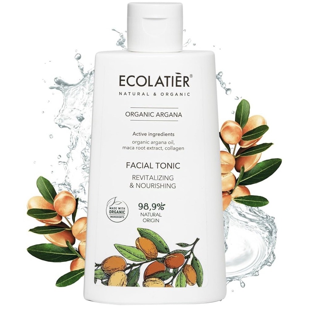 Ecolatier Organic Aloe Vera Facial Tonic Intense Hydration New